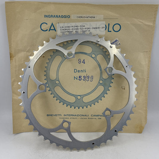 Vintage Campagnolo 53-Tooth Chainring for 135mm BCD 5-Arm Double Crankset