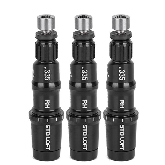 Golf Club Adapter Sleeves for Taylormade Qi, Stealth, SIM 0.335 Tip - Set of 3