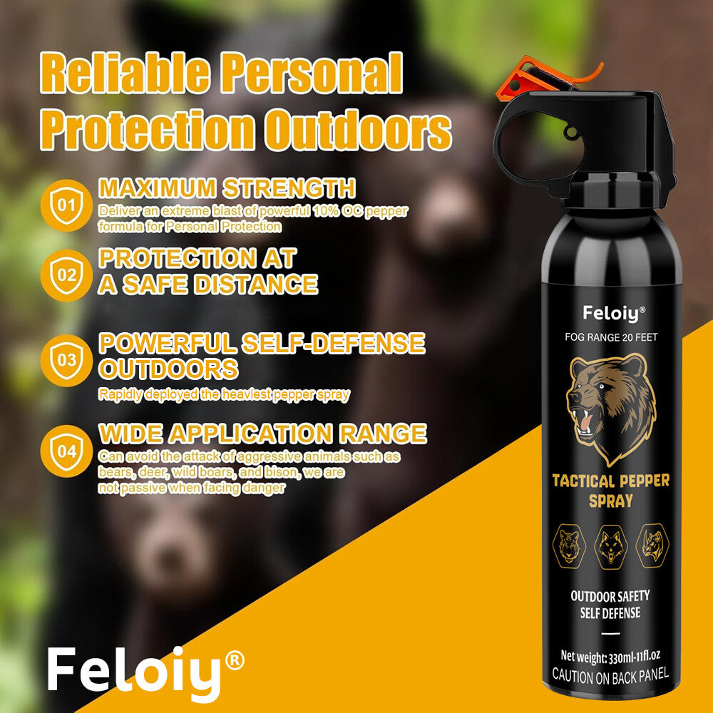 Self Defense with Holster 11 oz Range 20 ft