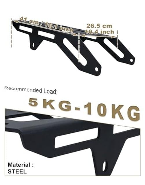 Motorcycle Rear Rack for CRF300L Rally CRF 300L ABS 2021-2025 Aluminum Cargo Rack