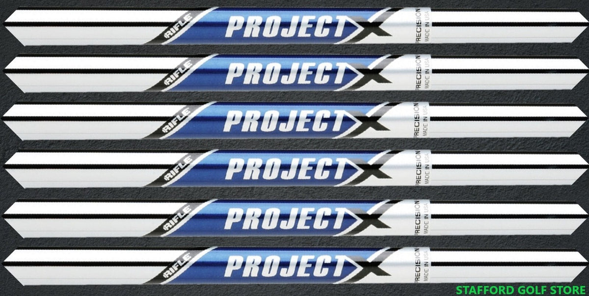 Project X Rifle .355 Taper Tip Steel Iron Shafts Set for Golf Clubs