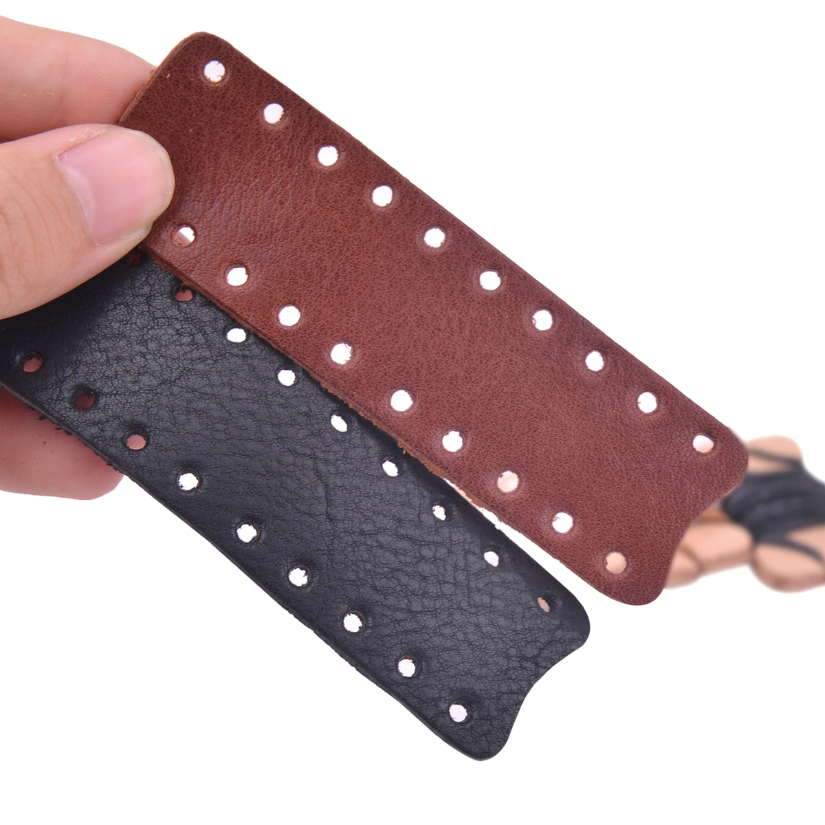 Leather Lever Wrap for Rifles and Shotguns - Full Grain Veg-Tan & Suede Options