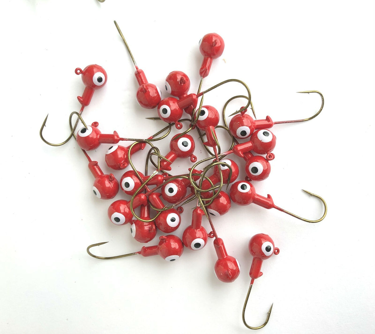 Fishing Jigheads Combo Set - 90 Pieces in Multiple Sizes for Crappie & Bass