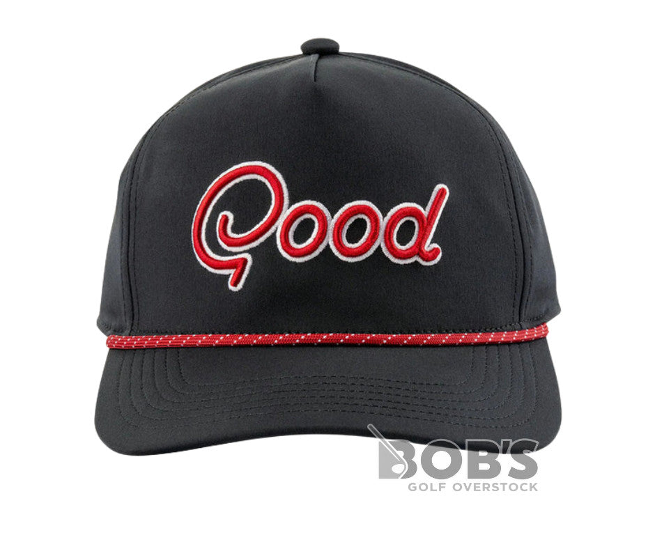 Golf Rope Hat Snapback Cap Structured High-Profile Adjustable Fit Men Women
