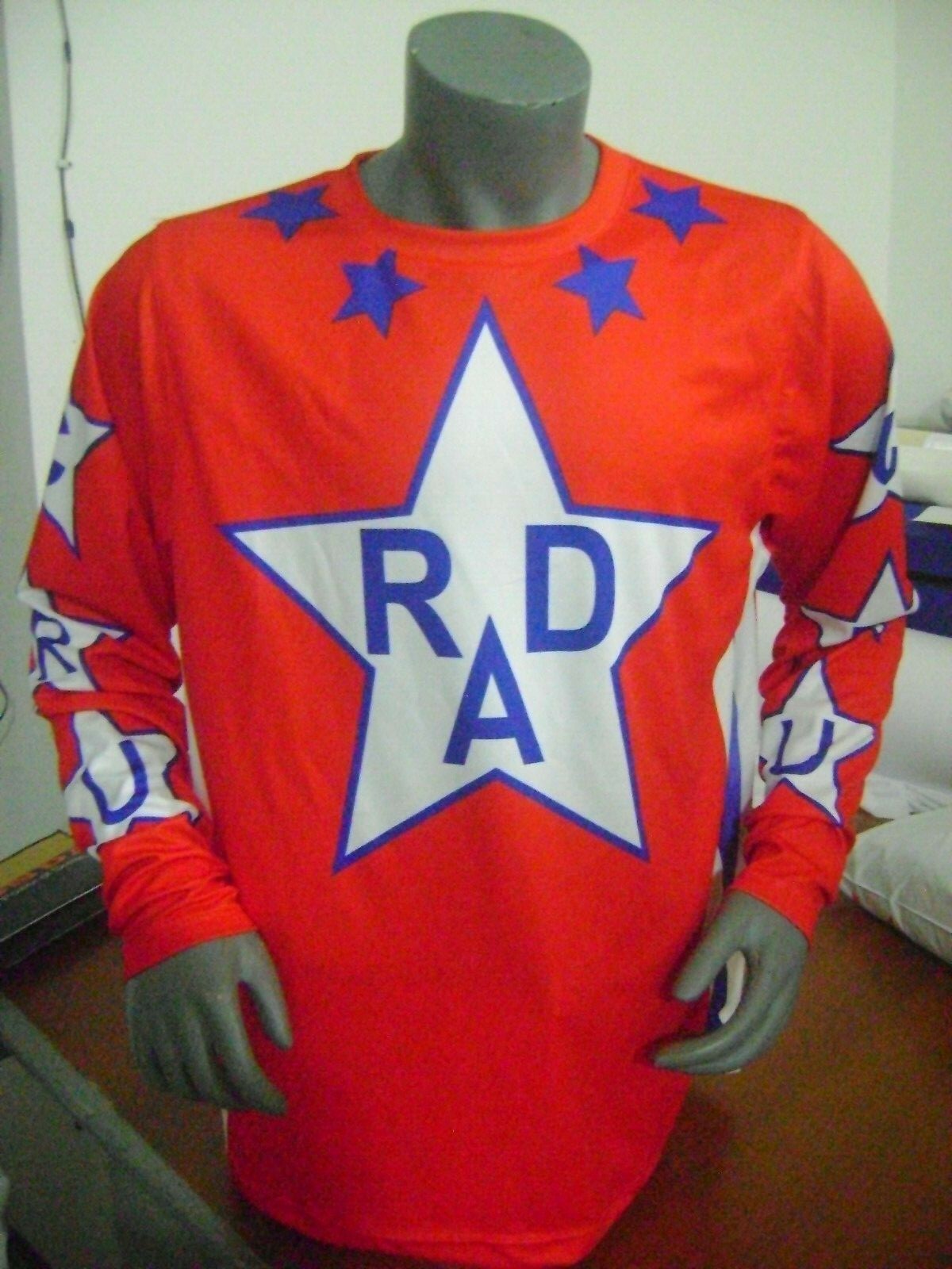 XL BMX Cycling Jersey - Old School Race Bike Shirt with Moisture Wicking & UV Protection