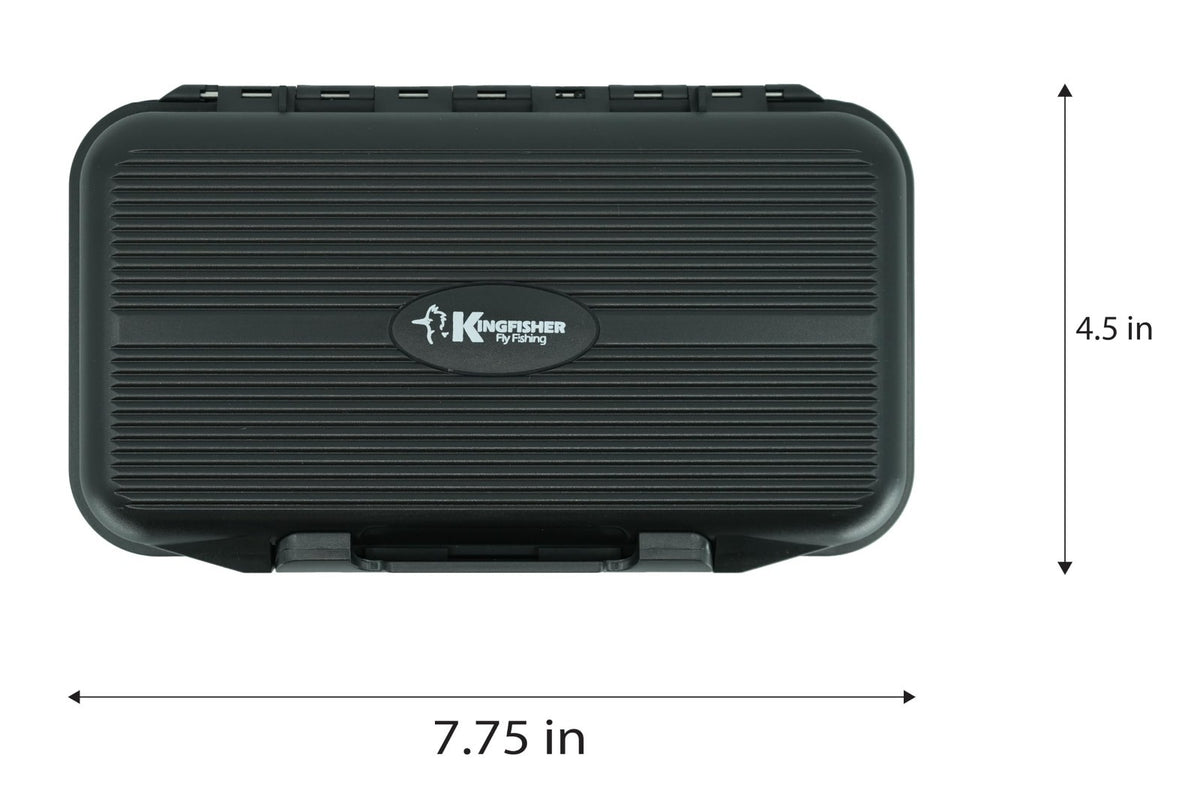 Waterproof Fly Box for Streamers & Saltwater Flies - Fishing Tackle Storage