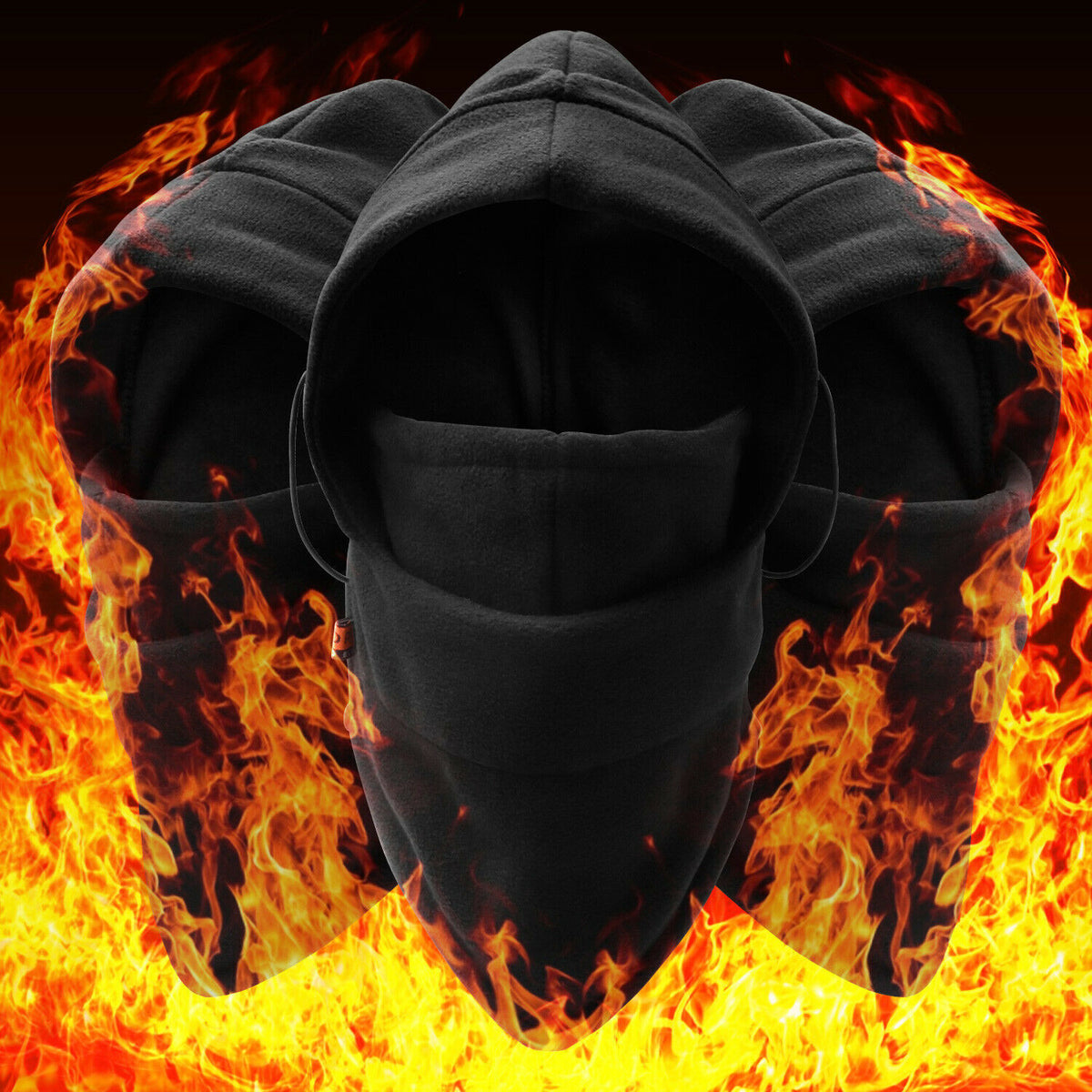 Thermal Fleece Balaclava Mask - Winter Full Face Ski & Snowboard Hat