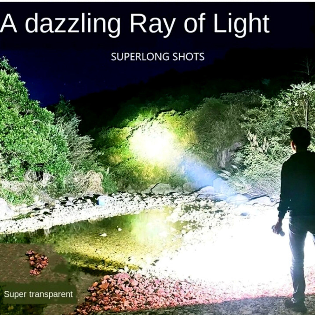 Rechargeable LED Torch Tactical Flashlight Lantern 999000000 LM Waterproof