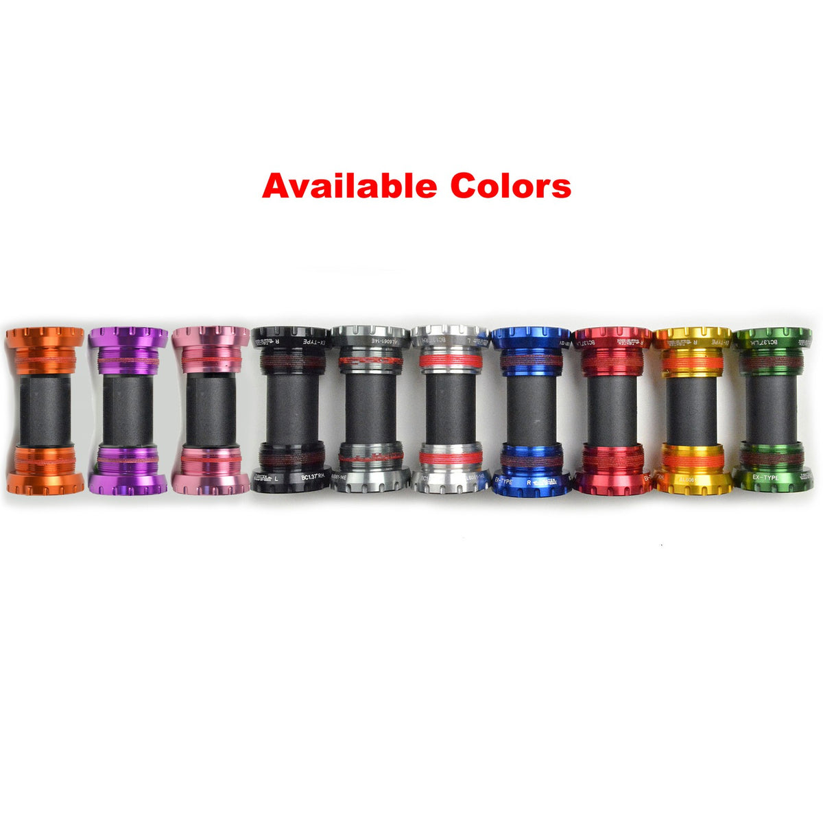 Lightweight Bicycle Bottom Bracket with Ti Ceramic Bearings - Dura Ace Compatible