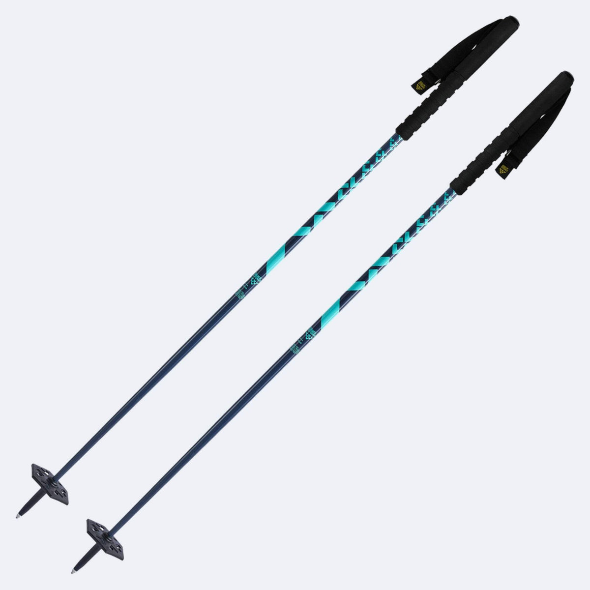 Lightweight Ski Poles for Alpine Skiing - Durable Aluminum Alloy & Flexible Basket