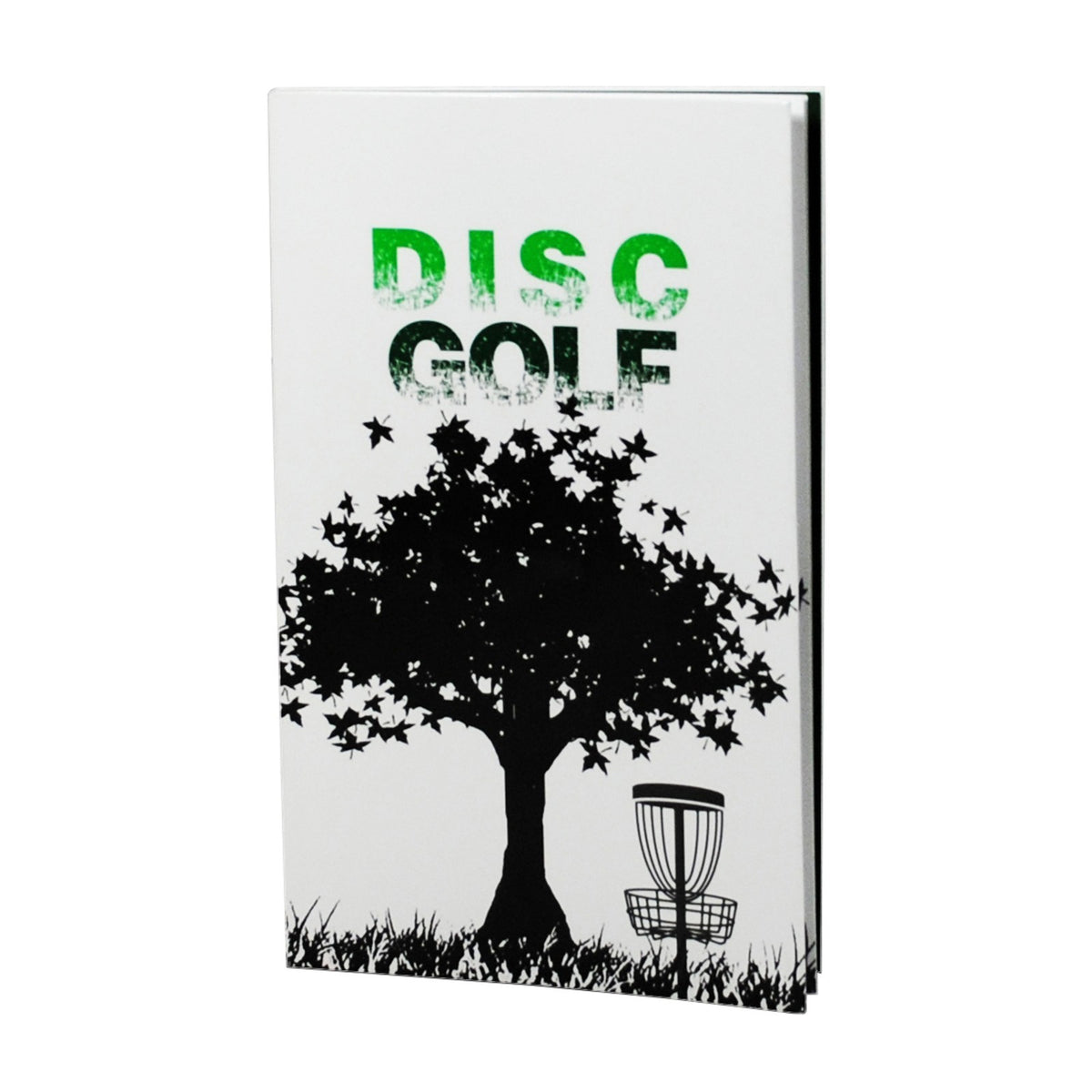 Disc Golf Scorekeeper Notebook for 6 Players - 110 Rounds, Perfect Bound
