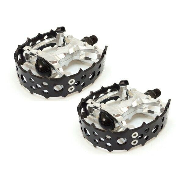 Tipsum Odyssey Bear Trap Pedal 9/16" Old School BMX Flat Pedal Set