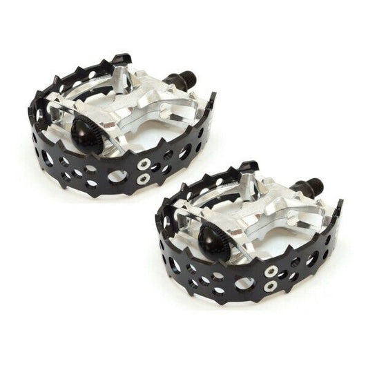 Tipsum Odyssey Bear Trap Pedal 9/16" Old School BMX Flat Pedal Set