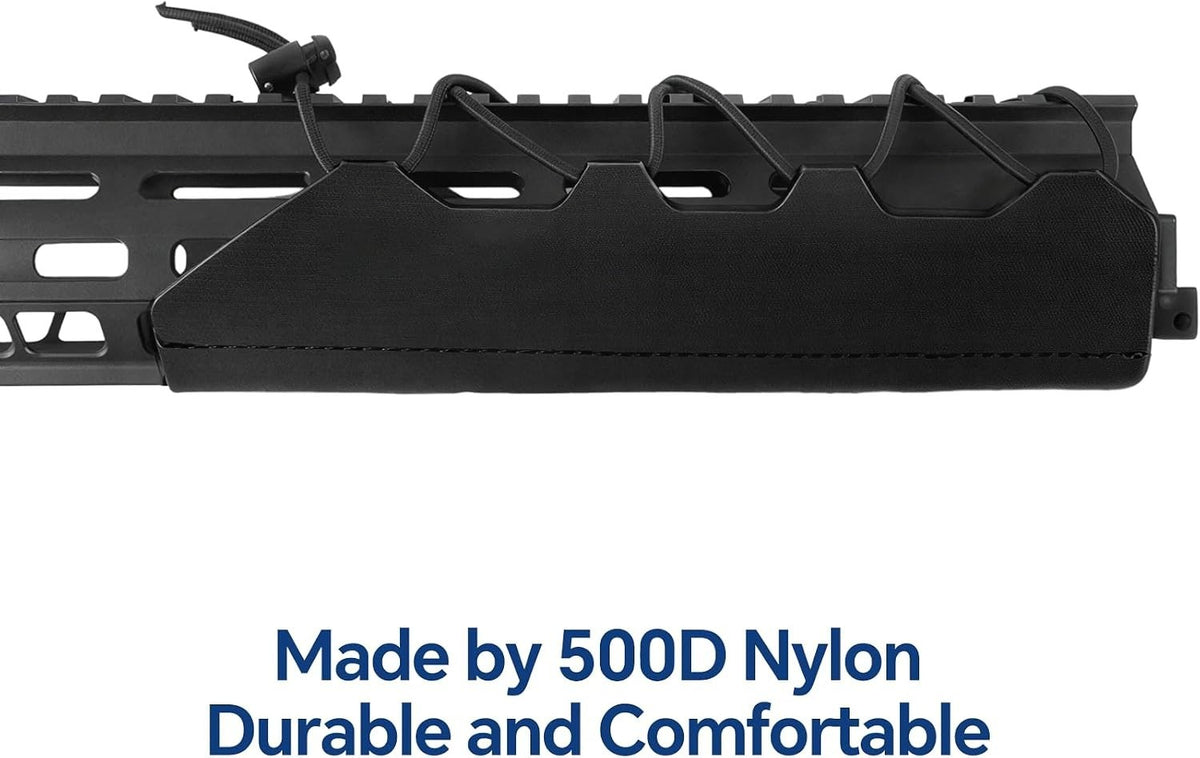 Heat-Resistant Nylon Rail Wrap Cover for Various Sizes - Protective Heat Shield