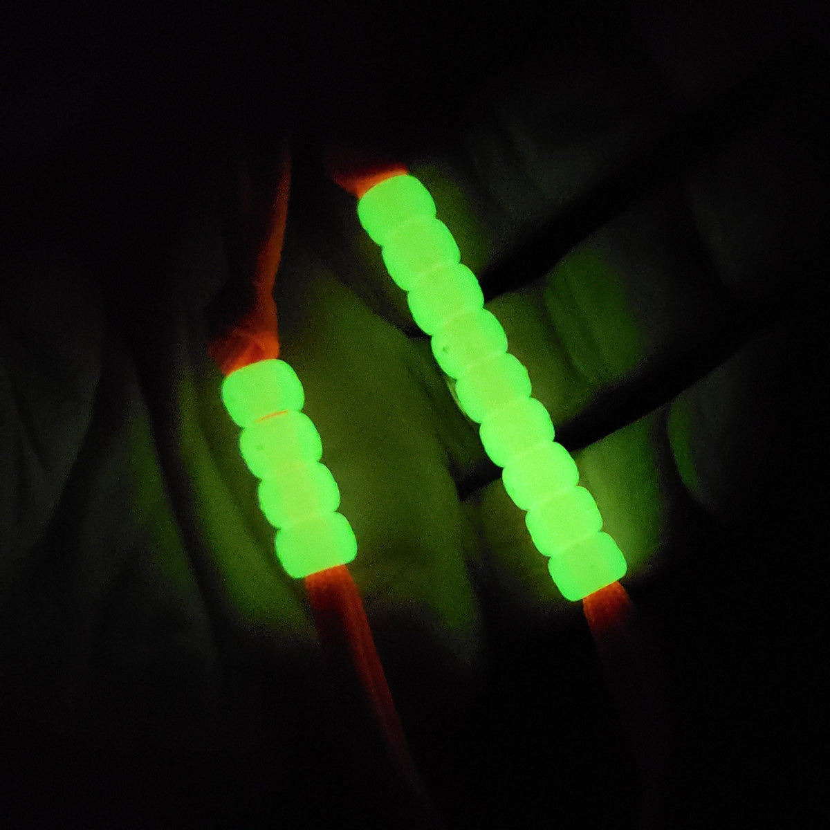 Pace Count Beads for Navigation & Land Orienteering - Phosphorescent Glow