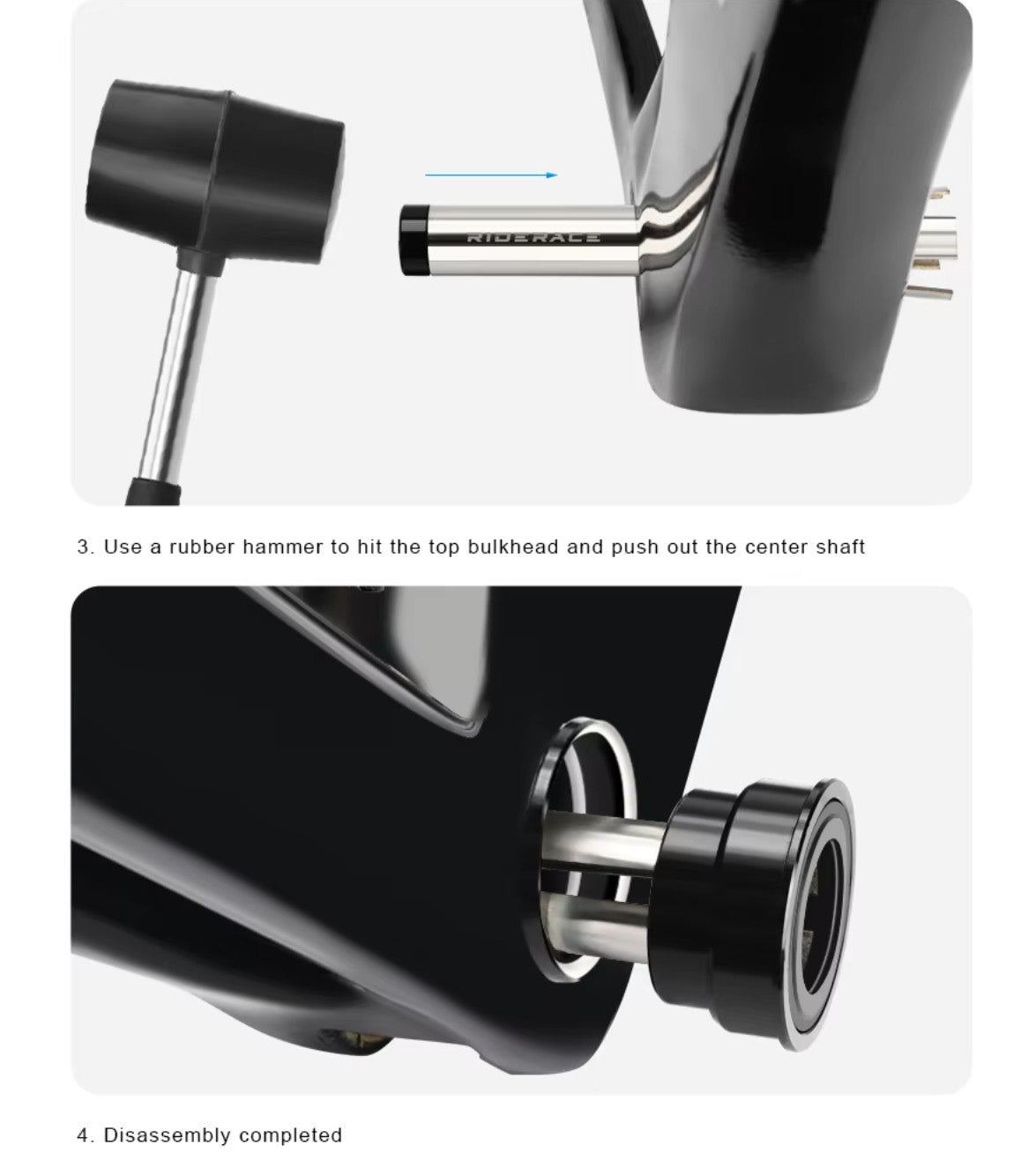 Bicycle Bottom Bracket Press-in Bearing Removal Tool - Press Fit BB