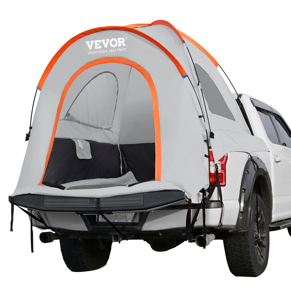 Pickup Truck Bed Tent Waterproof Camping Shelter for 5.5-6ft Vehicles