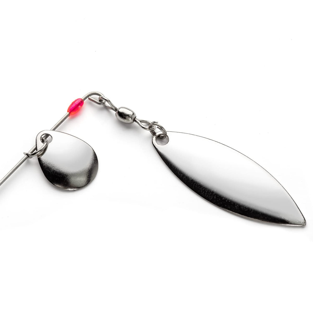 6Pcs Bass Spinner Baits for Fishing, Double Willow Blade, Deep & Shallow Water Lures