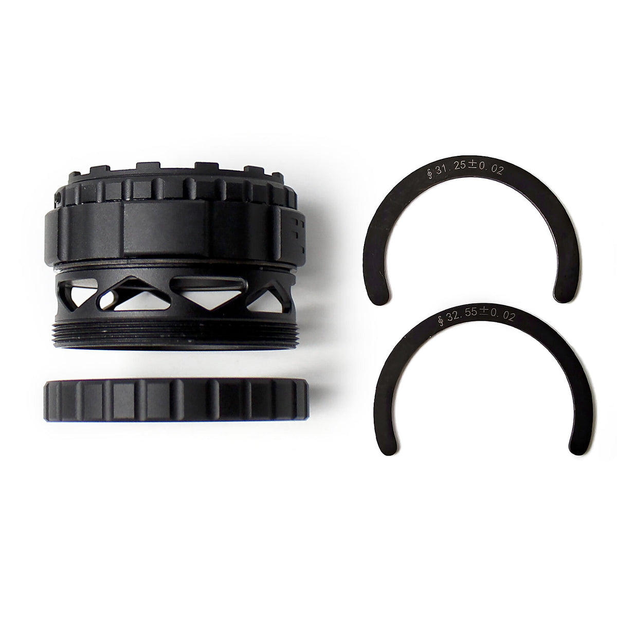 Adjustable Night Vision Scope Cover for PVS-14 PVS-31 Goggles - Durable Aluminum