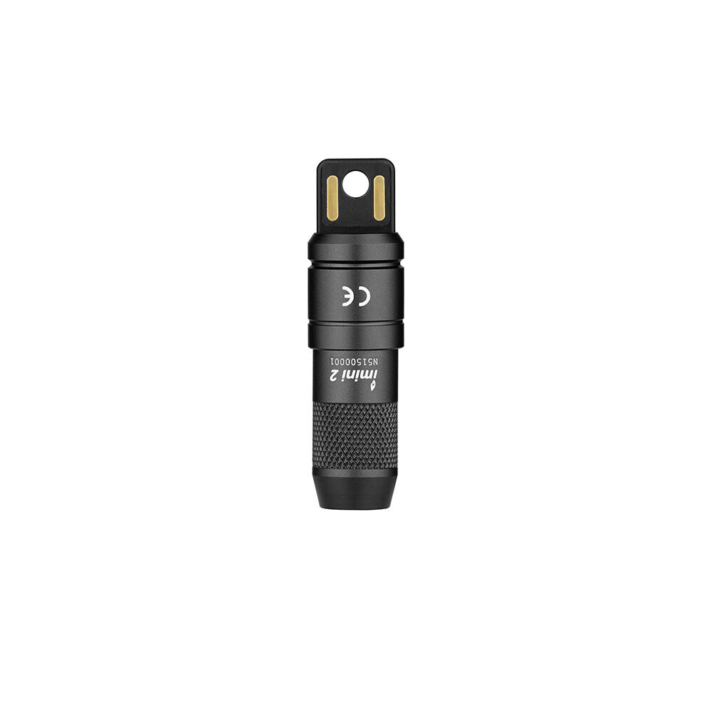 Rechargeable Mini Keychain Flashlight 50 Lumens with Magnetic Base