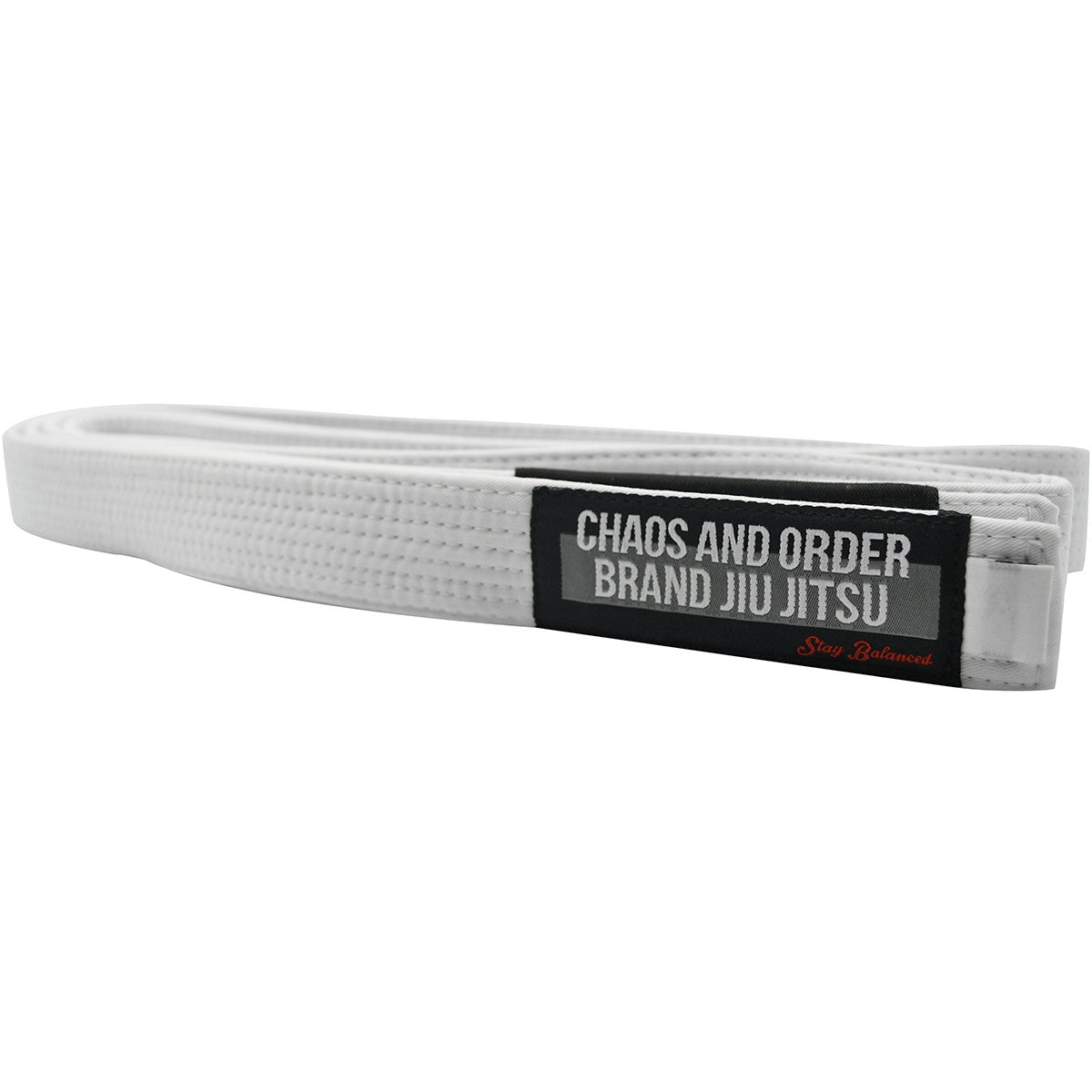 Premium Jiu-Jitsu Rank Belt White Heavy Cotton Martial Arts Belt