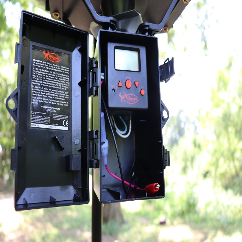 30 Gallon Hunting Deer Game Feeder with Digital Timer - Wild Game Innovations