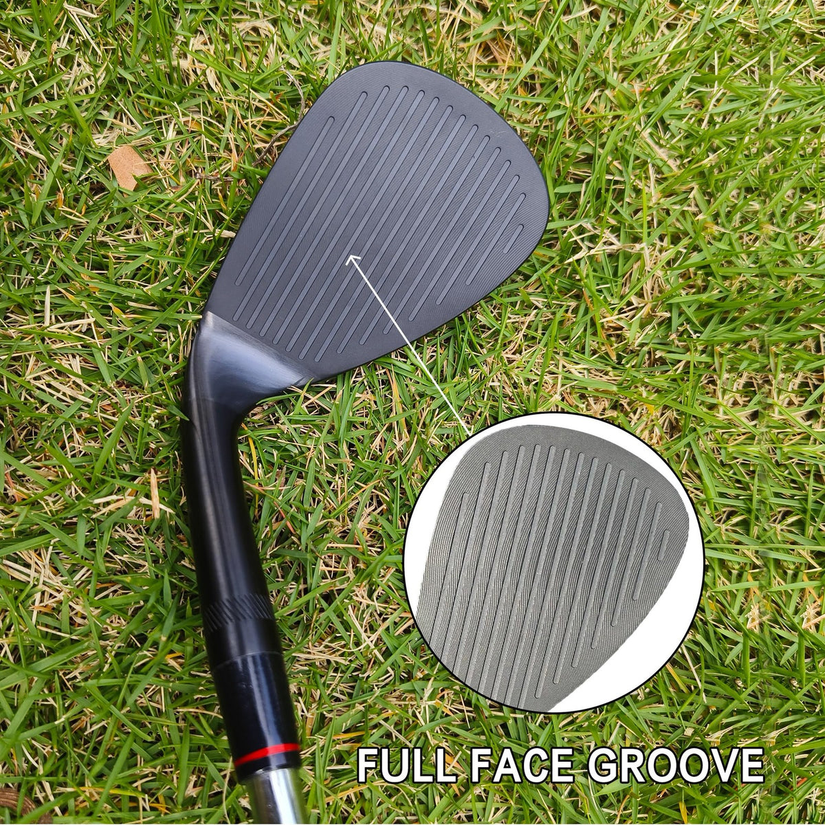 Full Face Golf Wedge Set or Individual Forged Golf Wedges 50/52/54/56/58/60 - Premium Spin & Control
