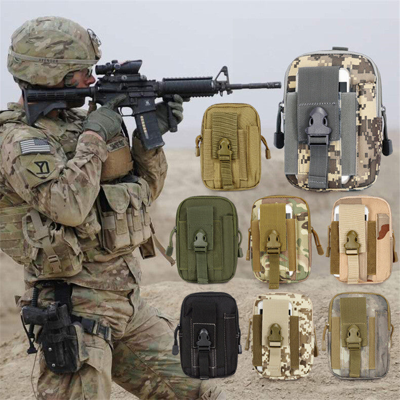 Tactical Molle Waist Pack Bag for Outdoor, Hiking & Military Use