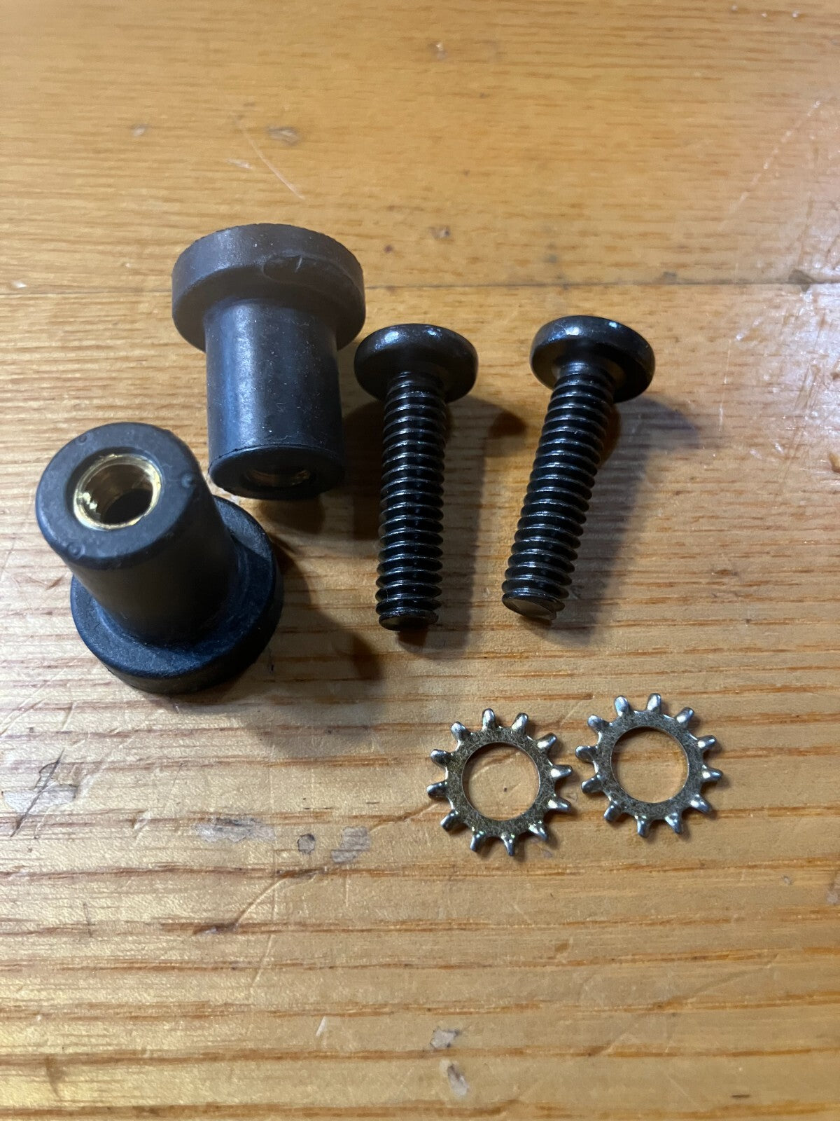 Vintage NOS Polaris ATV Airbox Well Nut Hardware Kit for 1984+ Models