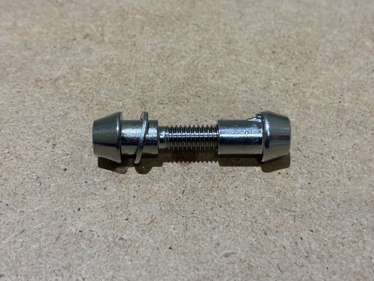 Stainless Steel Seat Post Clamp Binder Bolt Pin M8 - Adjustable Length