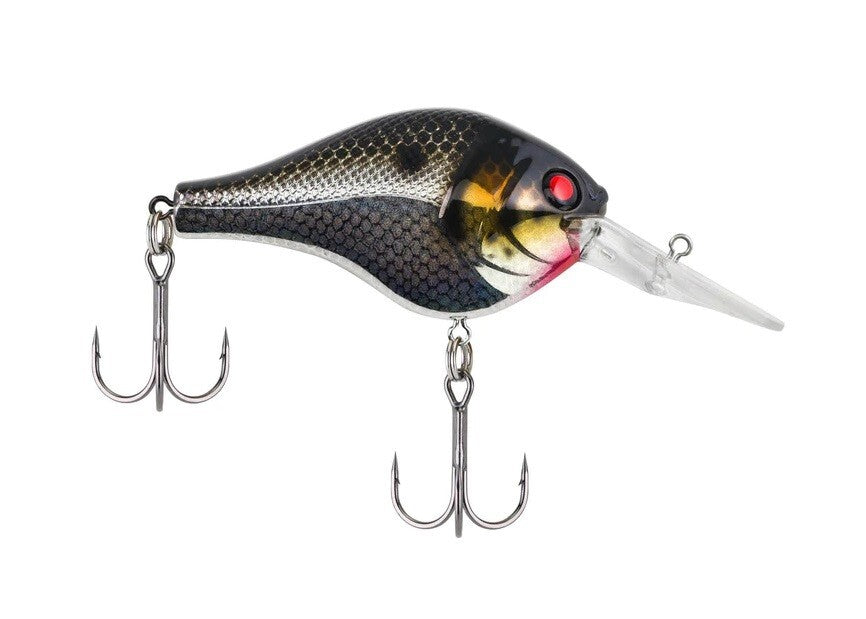 Berkley Rattle Crankbaits 2.5-Inch, 11/16 Oz, Black Silver, 3-Pack
