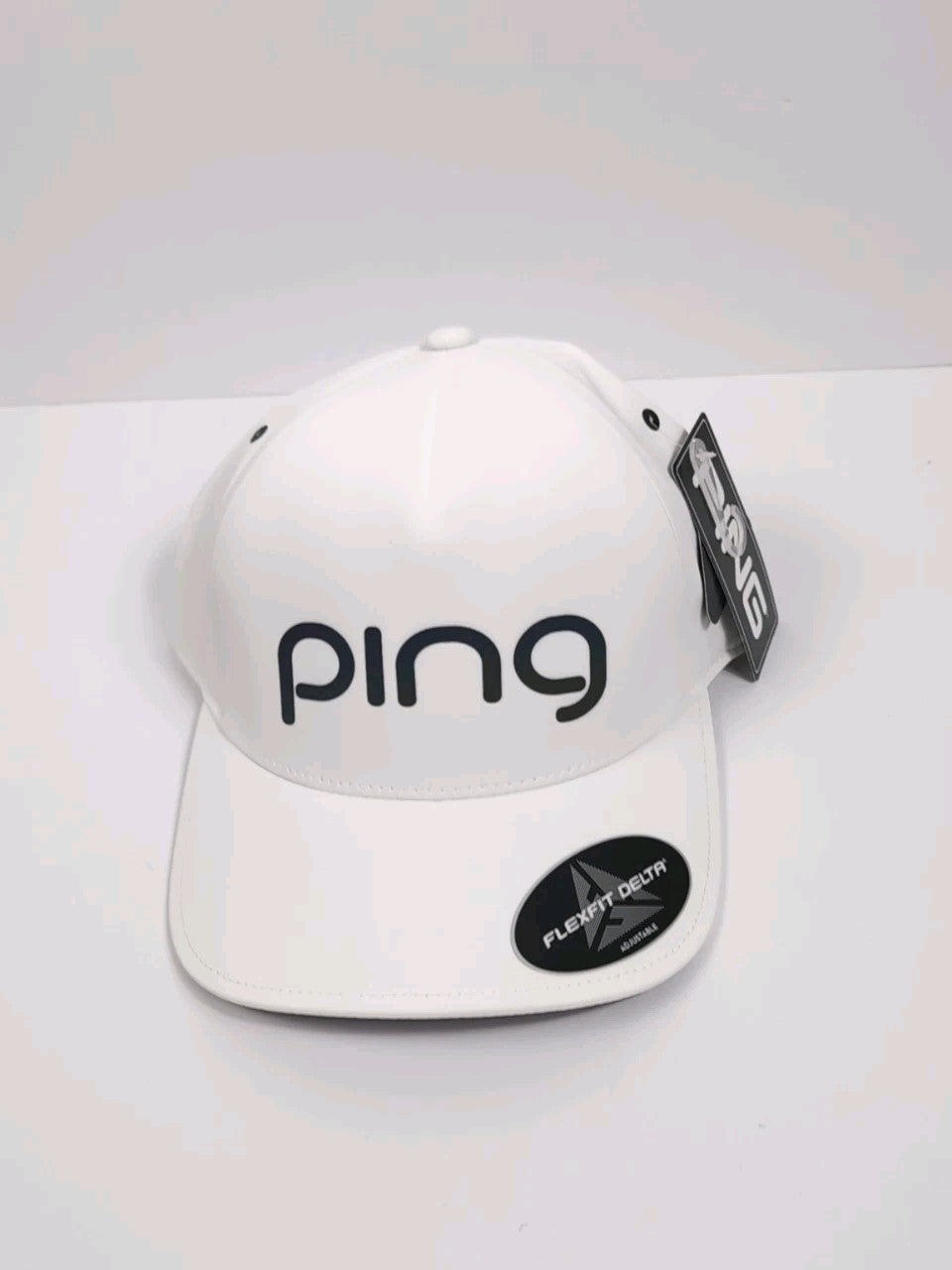 Women's Golf Hat Adjustable White Structured Cap Performance Sun Hat