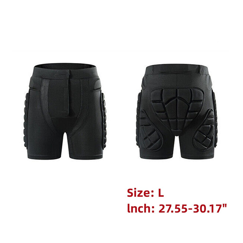 3D EVA Hip Padded Impact Shorts for Ski Snowboard Skateboard Protection