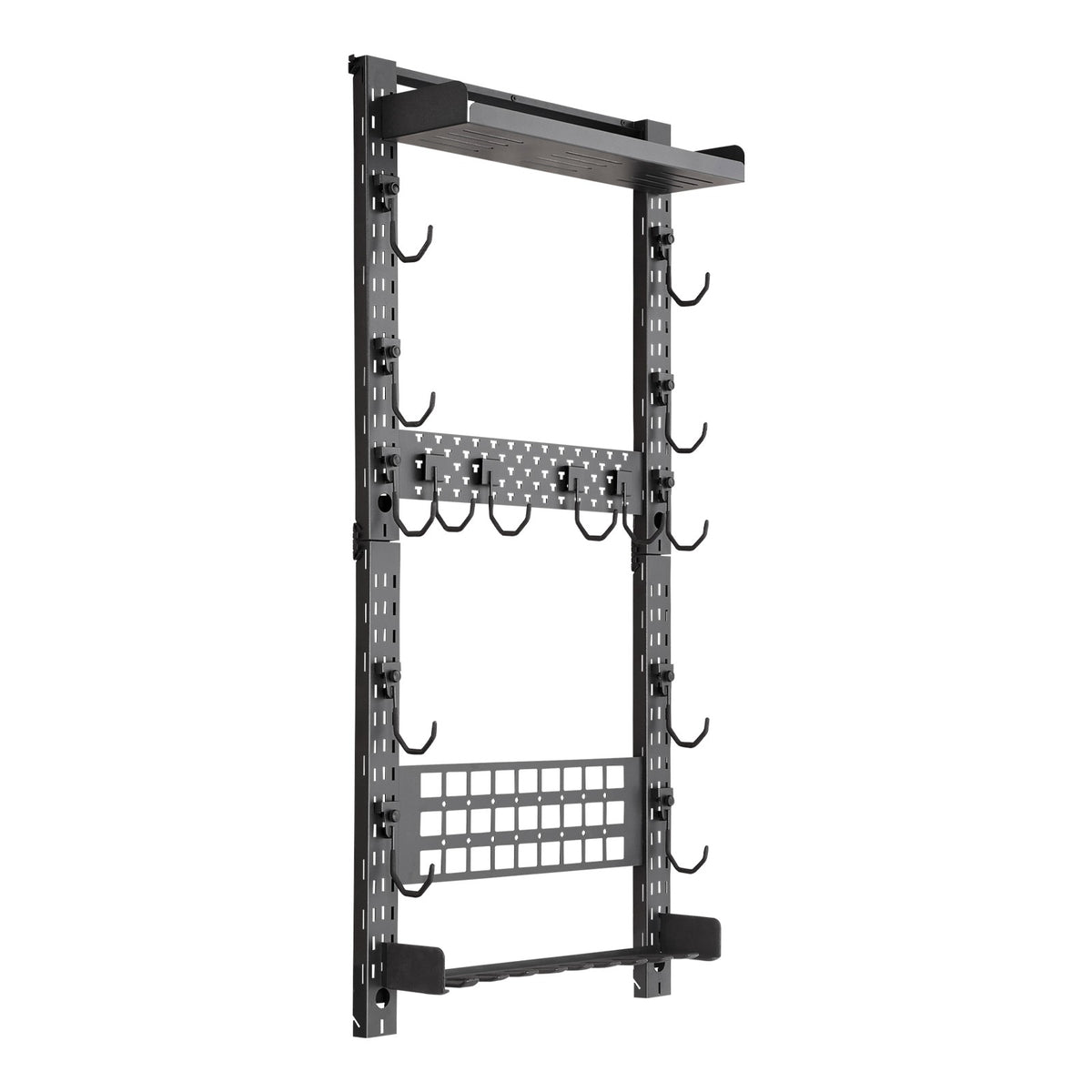 Wall Mount Gun Rack for Rifles and Shotguns – 5 Long Firearms Storage Organizer