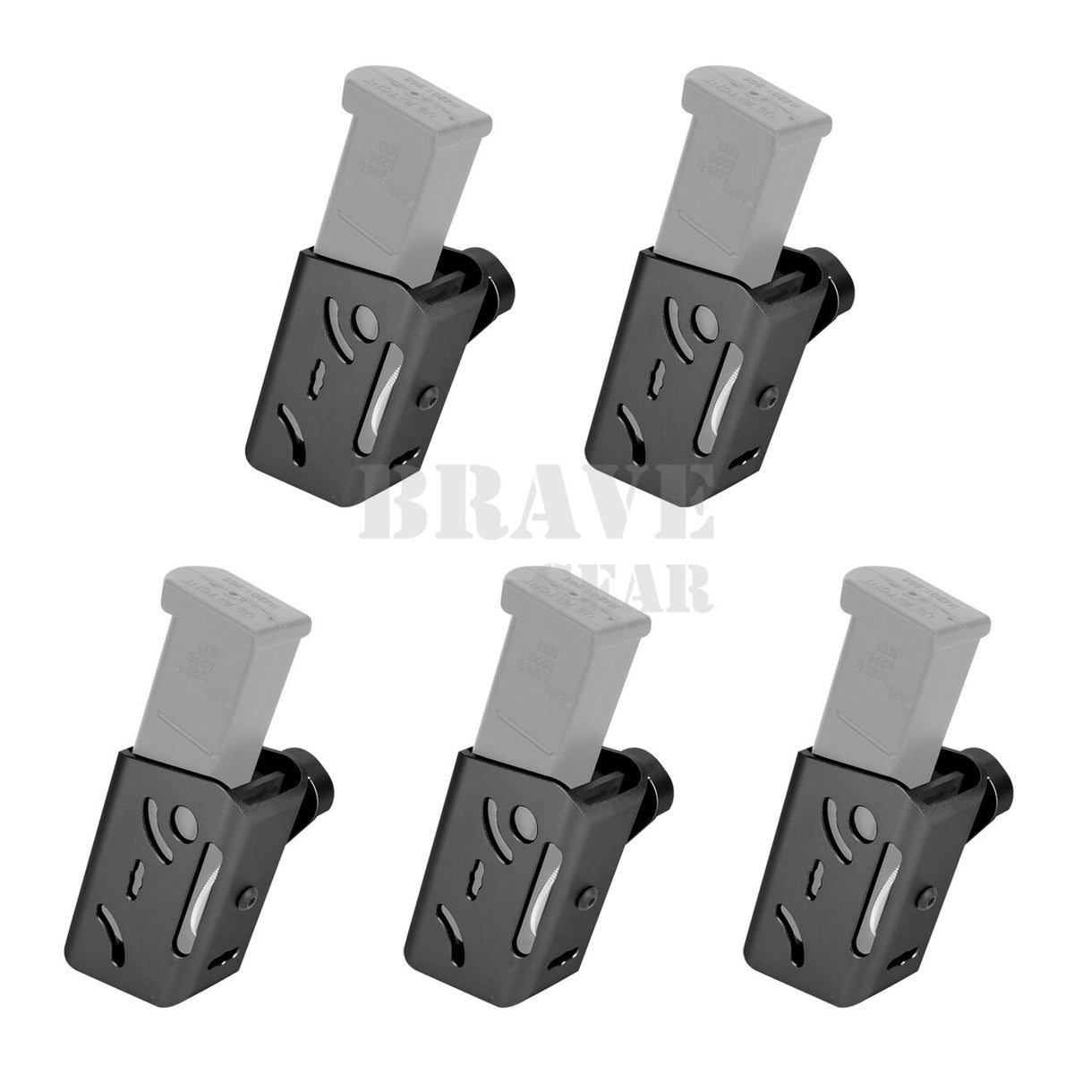 Competition Pistol Magazine Pouch Aluminum Adjustable Ambidextrous Speed Load