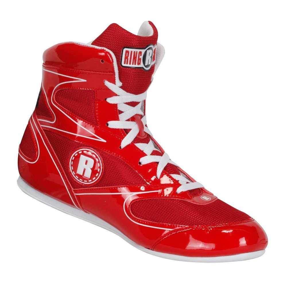 Boxing Shoes Low Top Boxing & Martial Arts Footwear - Red White