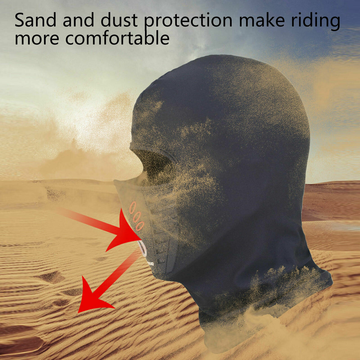 Full Face Ski Mask UV Protection Balaclava for Outdoor Sports Men Women