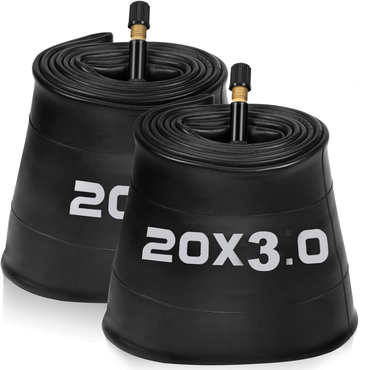 Fat Tire Bike Inner Tubes 20x3/20x4/24x4/26x4 with Schrader Valve - Durable & Versatile