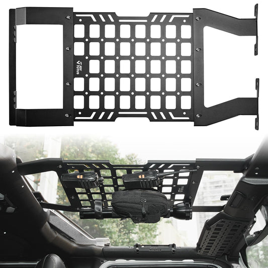 Roof Rack Molle Panel for Jeep Wrangler JL & Gladiator JT Hard Top Camping Storage