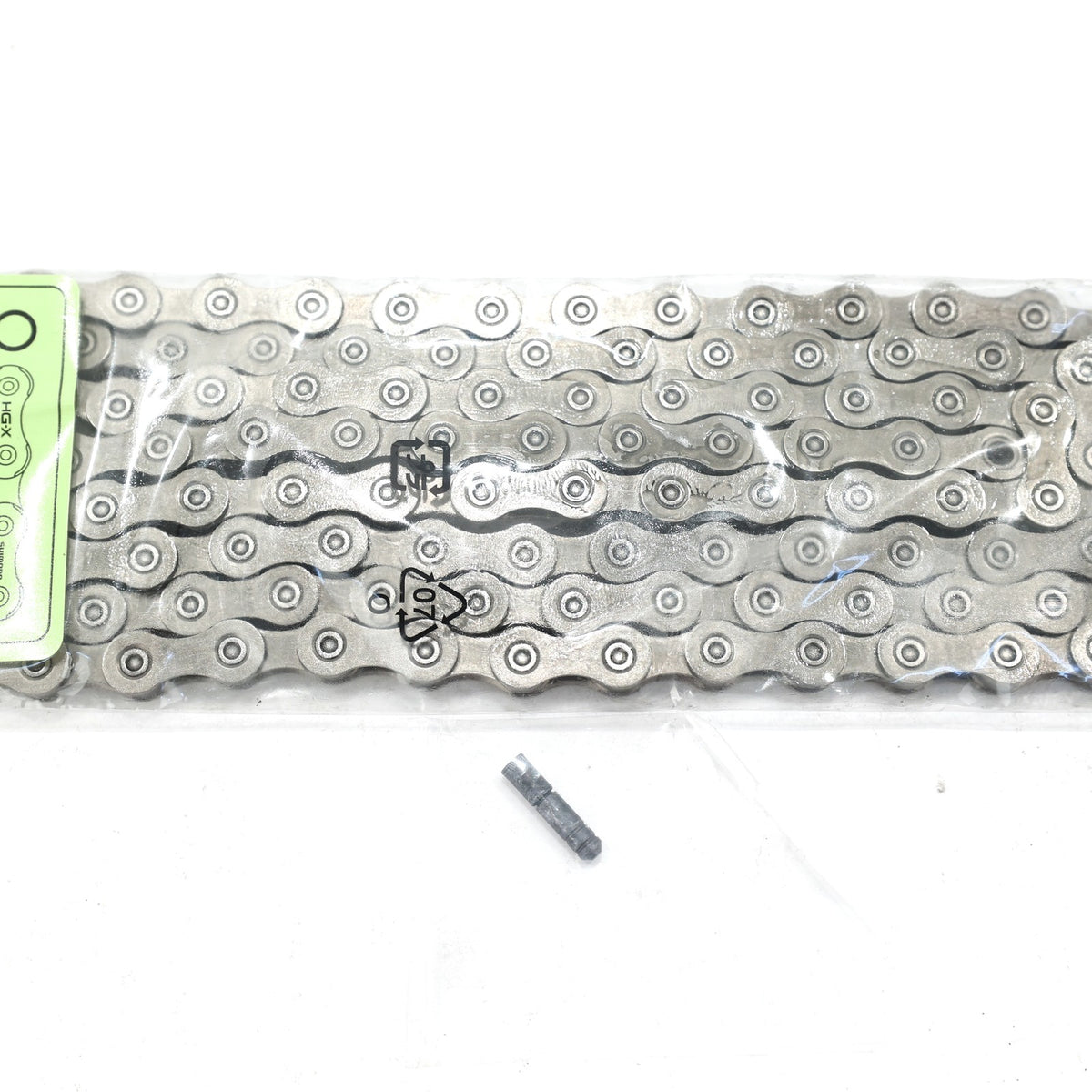 10-Speed Mountain Bike Chain - Shimano CN-HG95 116 Links, Durable Silver