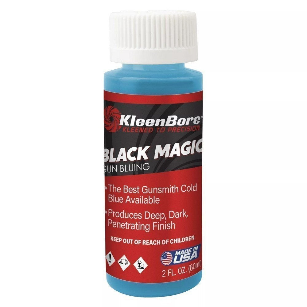 Liquid Gun Blue Restoring Solution - 2 oz for Firearms Touch Up