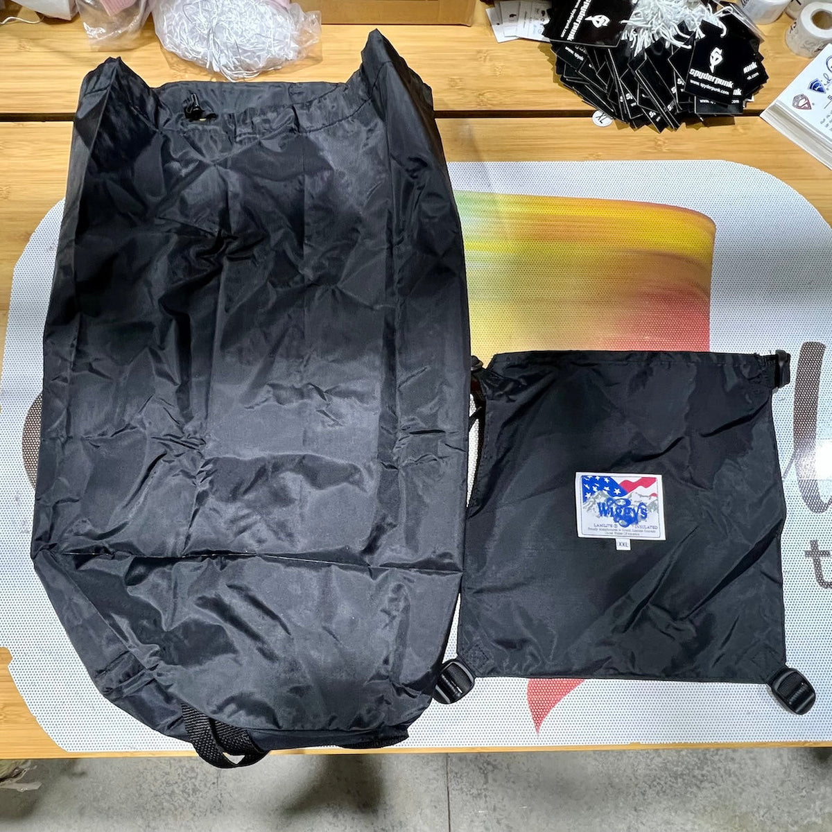 Military-Grade Compression Bag 2XL Black for Camping & Outdoor Gear