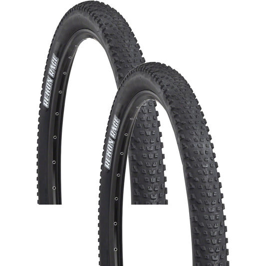 Maxxis Rekon Race 29x2.25 Mountain Bike Tire - Semi-Slick, Wire Bead, Black, Pack of 2