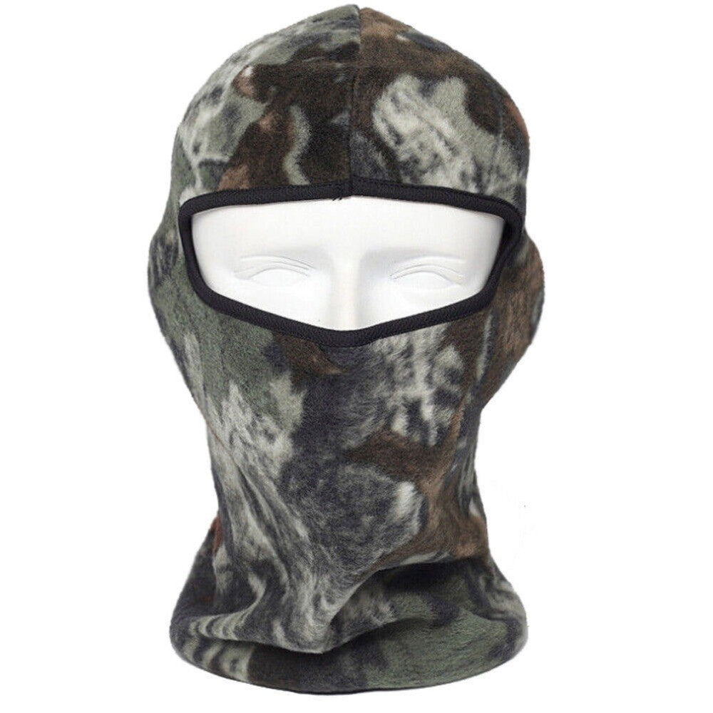 Winter Thermal Fleece Balaclava Neck Warmer Ski Mask - Windproof & Cold Protection