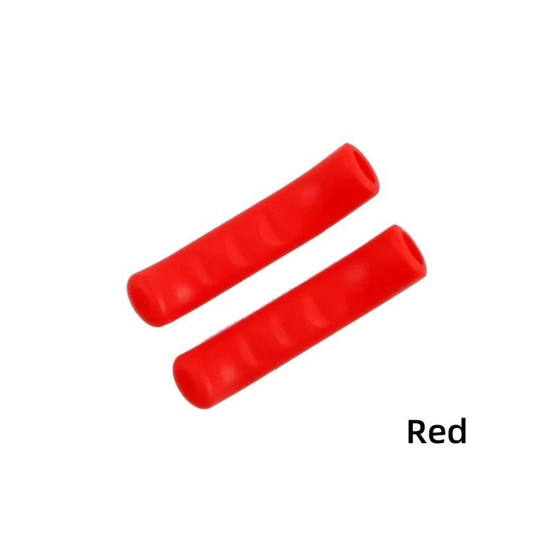 Bike Brake Lever Silicone Grip Covers - Bicycle Handlebar Accessories