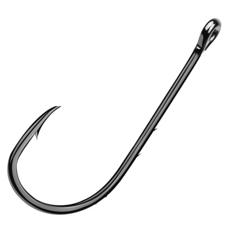 High Carbon Steel Baitholder Fishing Hooks Assortment - Multiple Sizes & Quantities