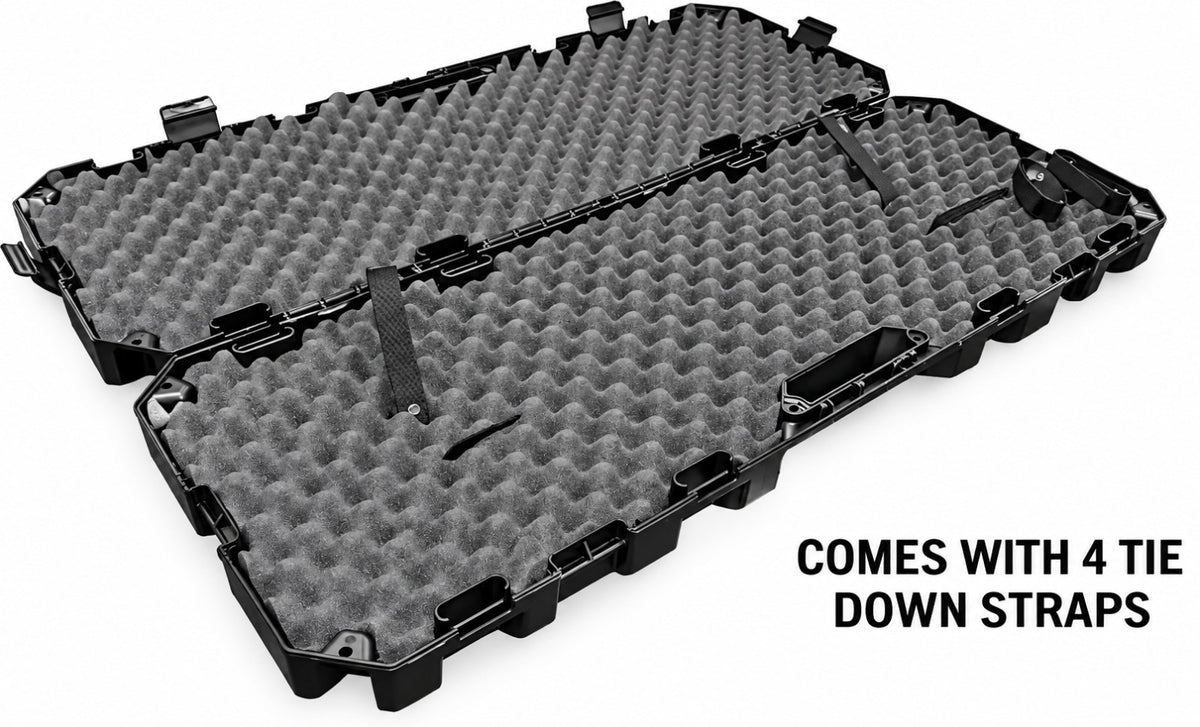 42-Inch Tactical Rifle Hard Case with Foam Lockable Storage USA Made