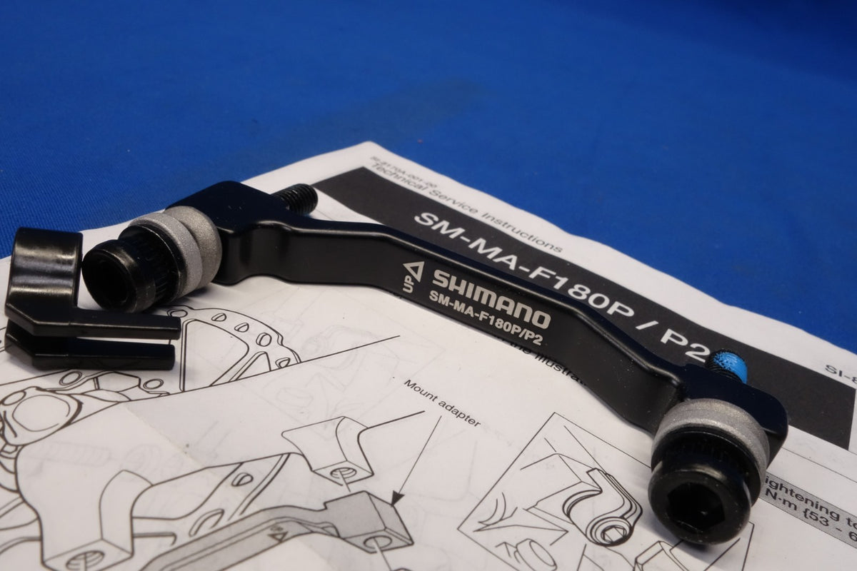Shimano Front 180mm Disc Brake Adapter for 74mm and 74mm Forks