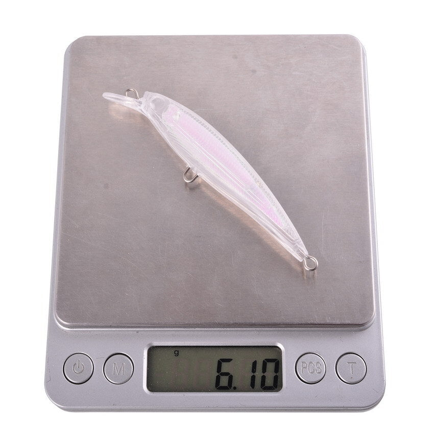 Unpainted Fishing Lure Set - 20pcs Minnow Swimbaits 9cm 6g Bait