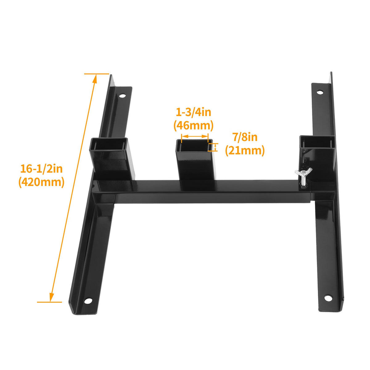 Adjustable Steel Target Stand Base for Paper Silhouette Shooting 2-Pack